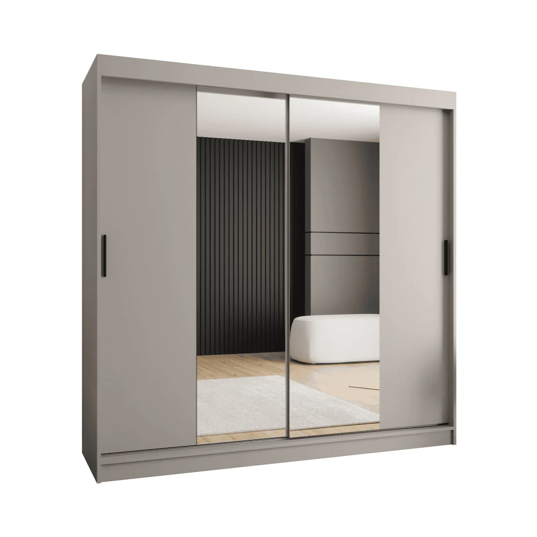 Rubino T1 Sliding Door Wardrobe 200cm - Image 8