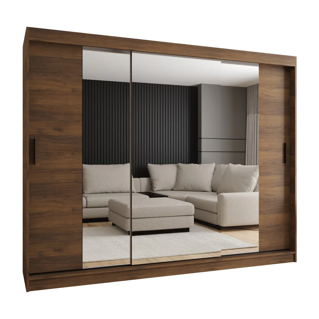 Rubino T2 Sliding Door Wardrobe 250cm - Image 4