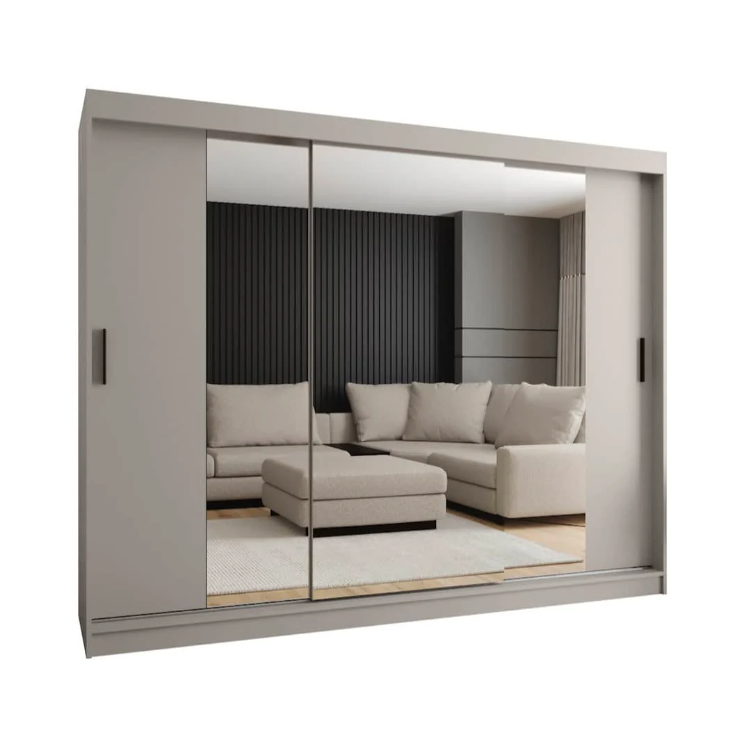 Rubino T2 Sliding Door Wardrobe 250cm - Image 8