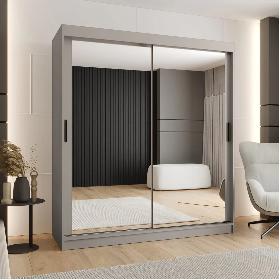 Rubino T3 Sliding Door Wardrobe 180cm - Image 5