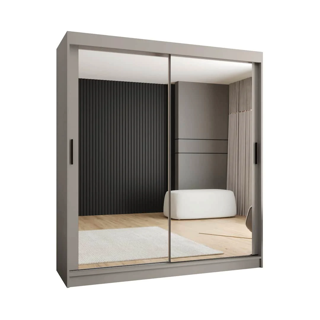Rubino T3 Sliding Door Wardrobe 180cm - Image 8
