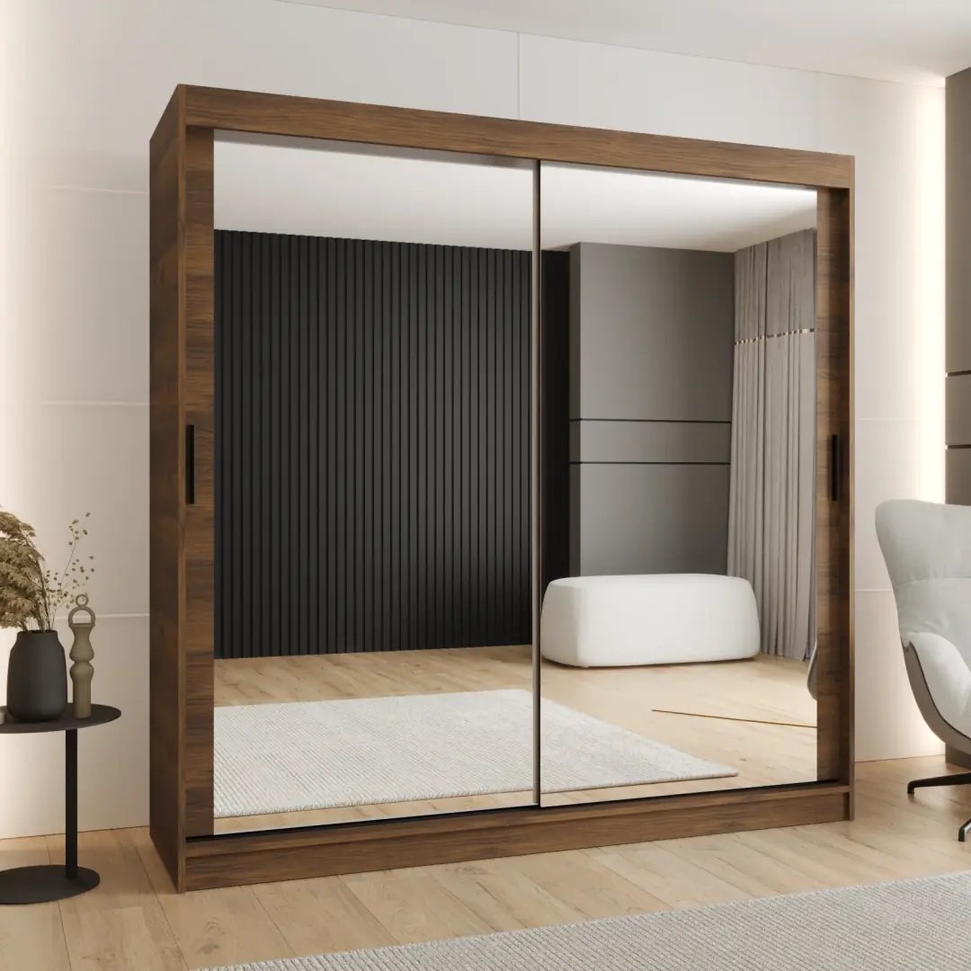 Rubino T3 Sliding Door Wardrobe 200cm