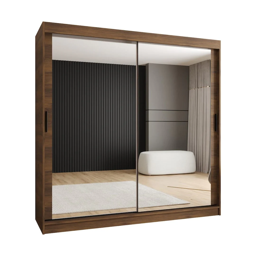 Rubino T3 Sliding Door Wardrobe 200cm - Image 4