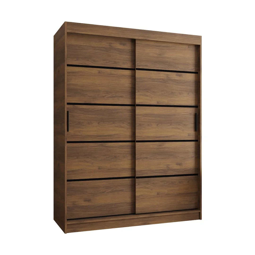Rubino V1 Sliding Door Wardrobe 150cm - Image 4