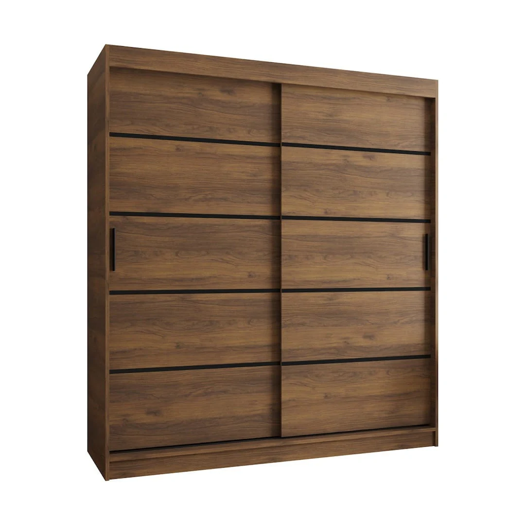Rubino V1 Sliding Door Wardrobe 180cm - Image 4