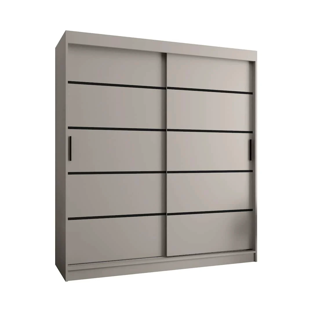 Rubino V1 Sliding Door Wardrobe 180cm - Image 8