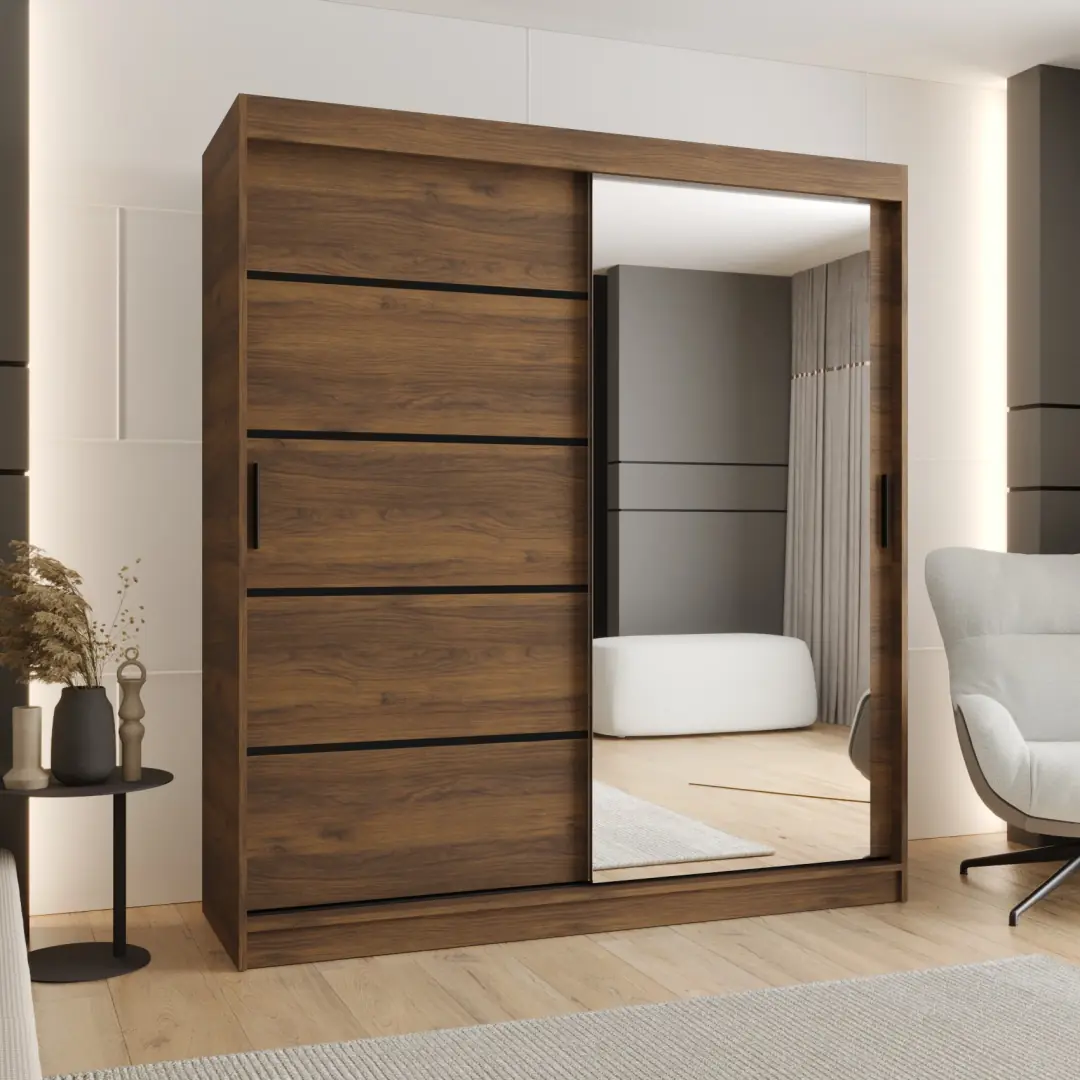 Rubino V2 Sliding Door Wardrobe 180cm