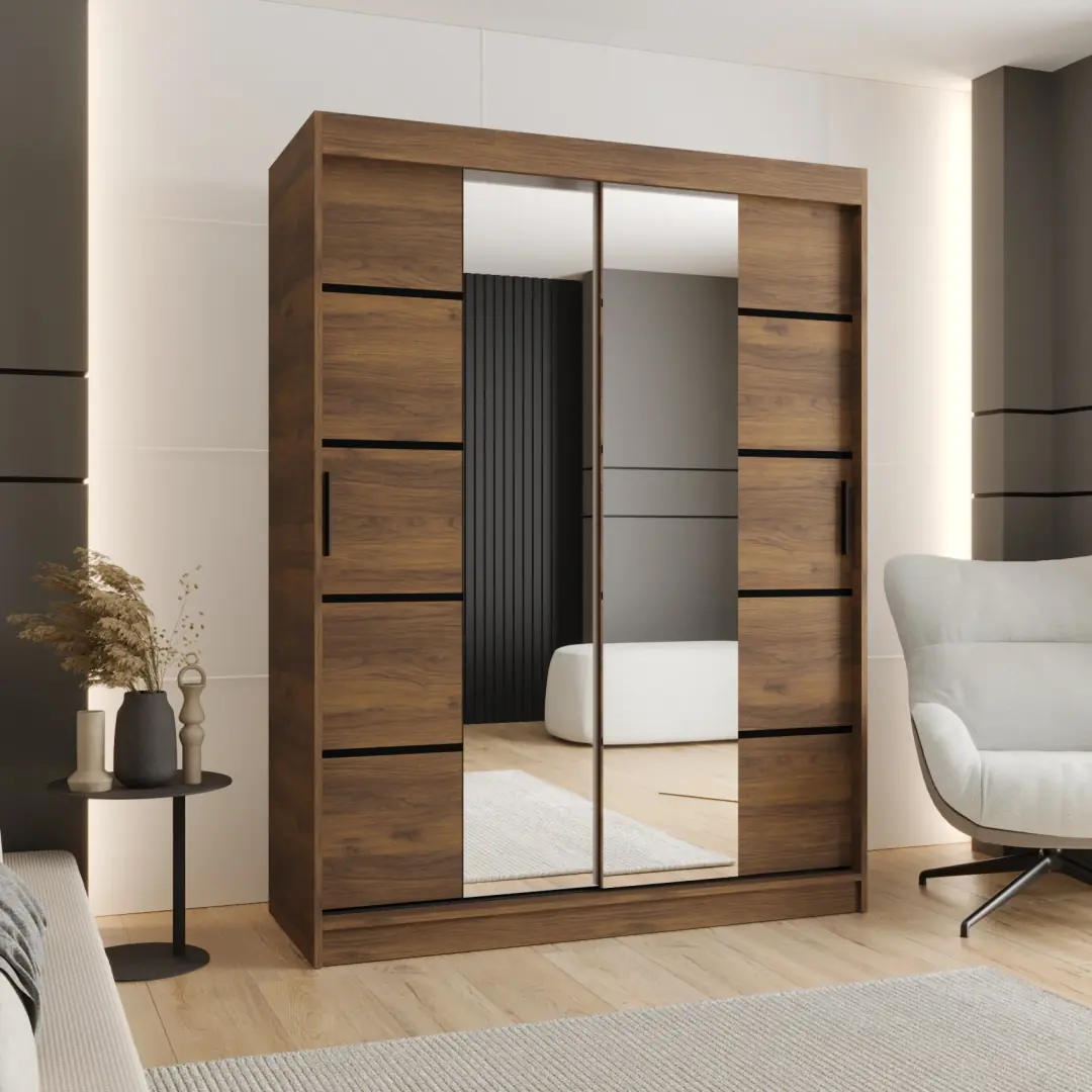 Rubino V4 Sliding Door Wardrobe 150cm