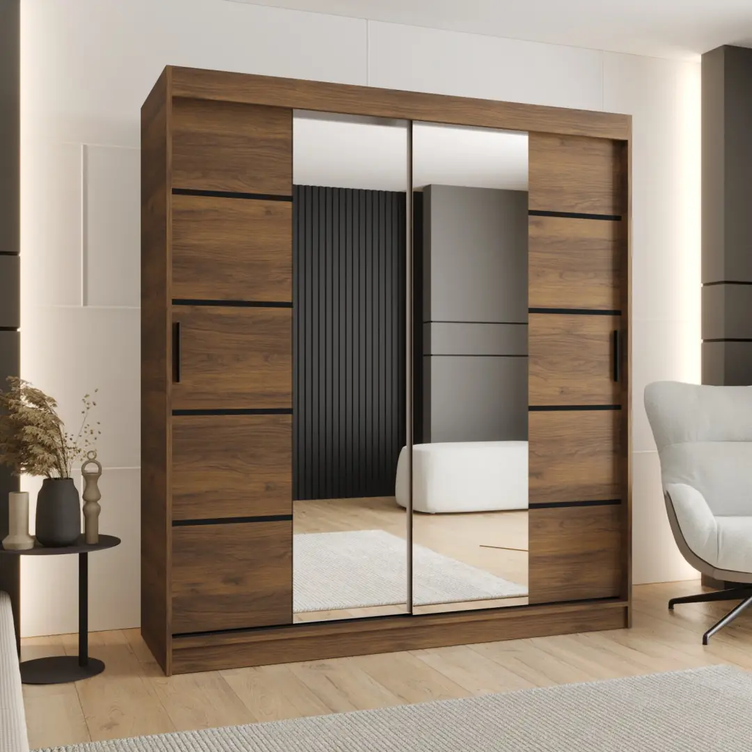 Rubino V4 Sliding Door Wardrobe 180cm