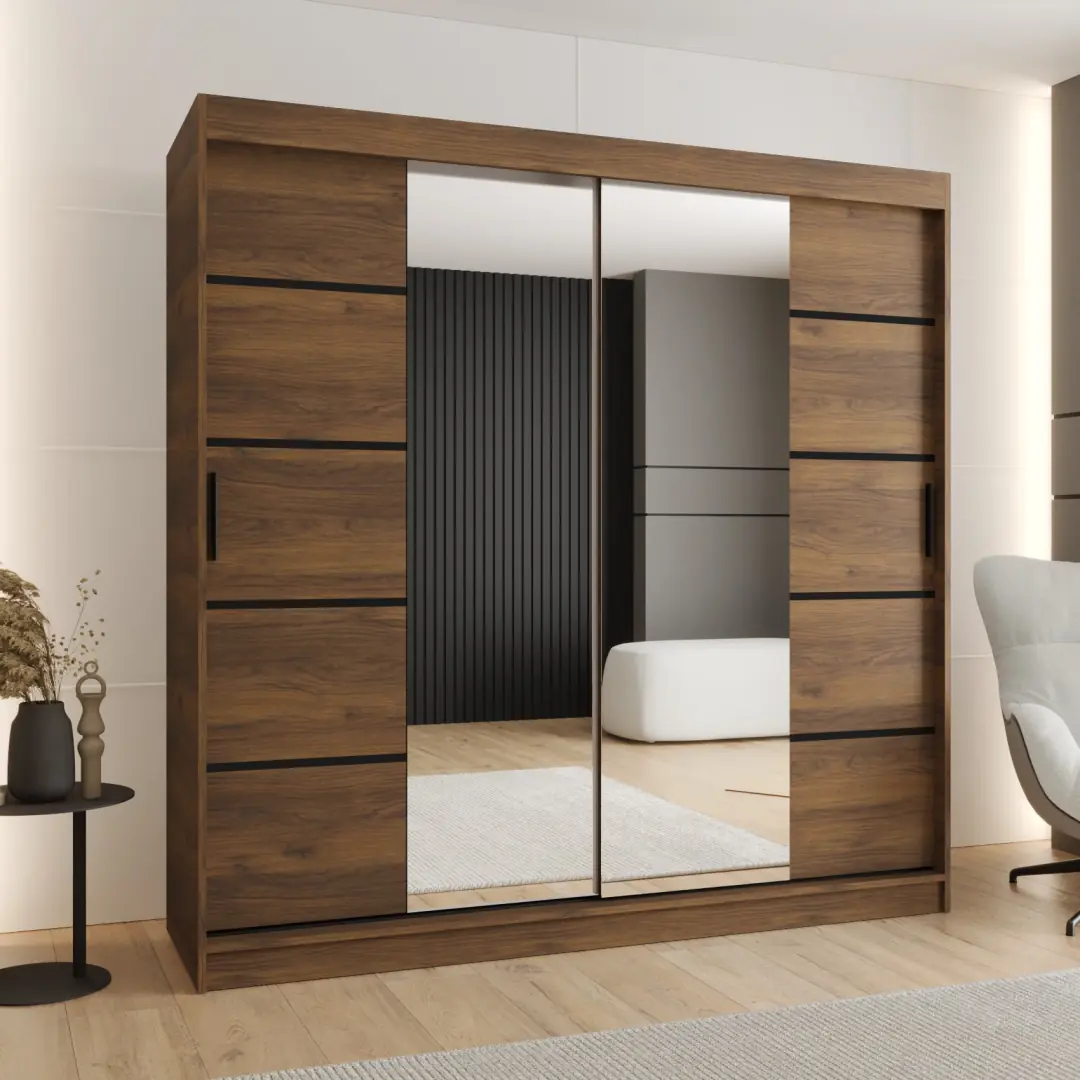 Rubino V4 Sliding Door Wardrobe 200cm