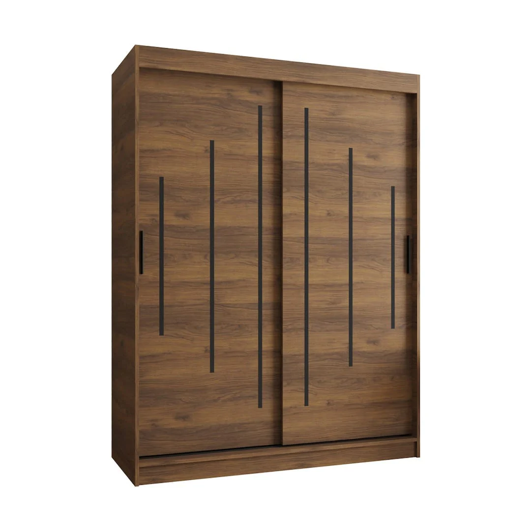Rubino Y Sliding Door Wardrobe 150cm - Image 4