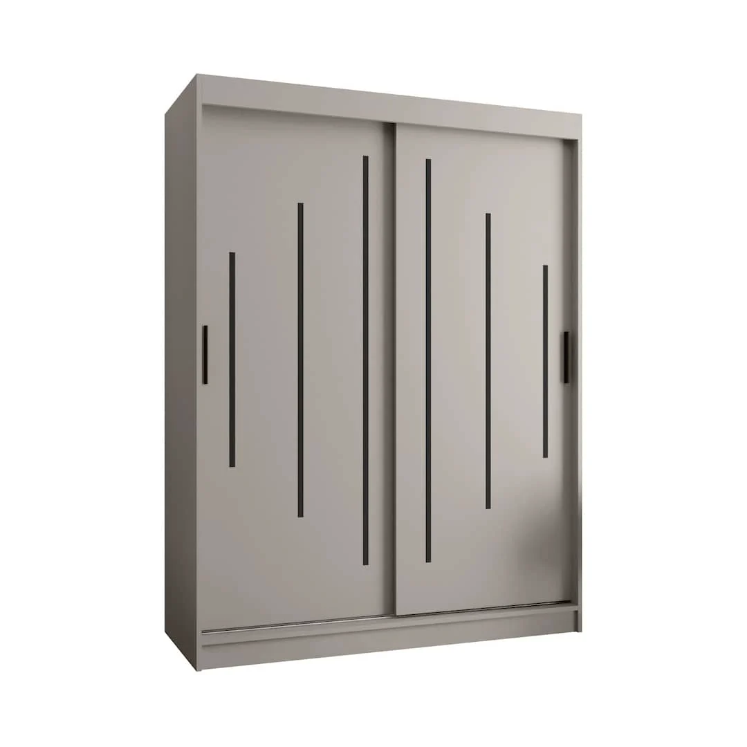 Rubino Y Sliding Door Wardrobe 150cm - Image 8