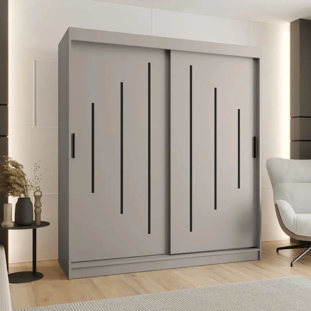 Rubino Y Sliding Door Wardrobe 180cm - Image 5