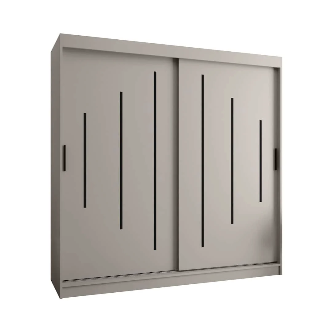 Rubino Y Sliding Door Wardrobe 200cm - Image 8