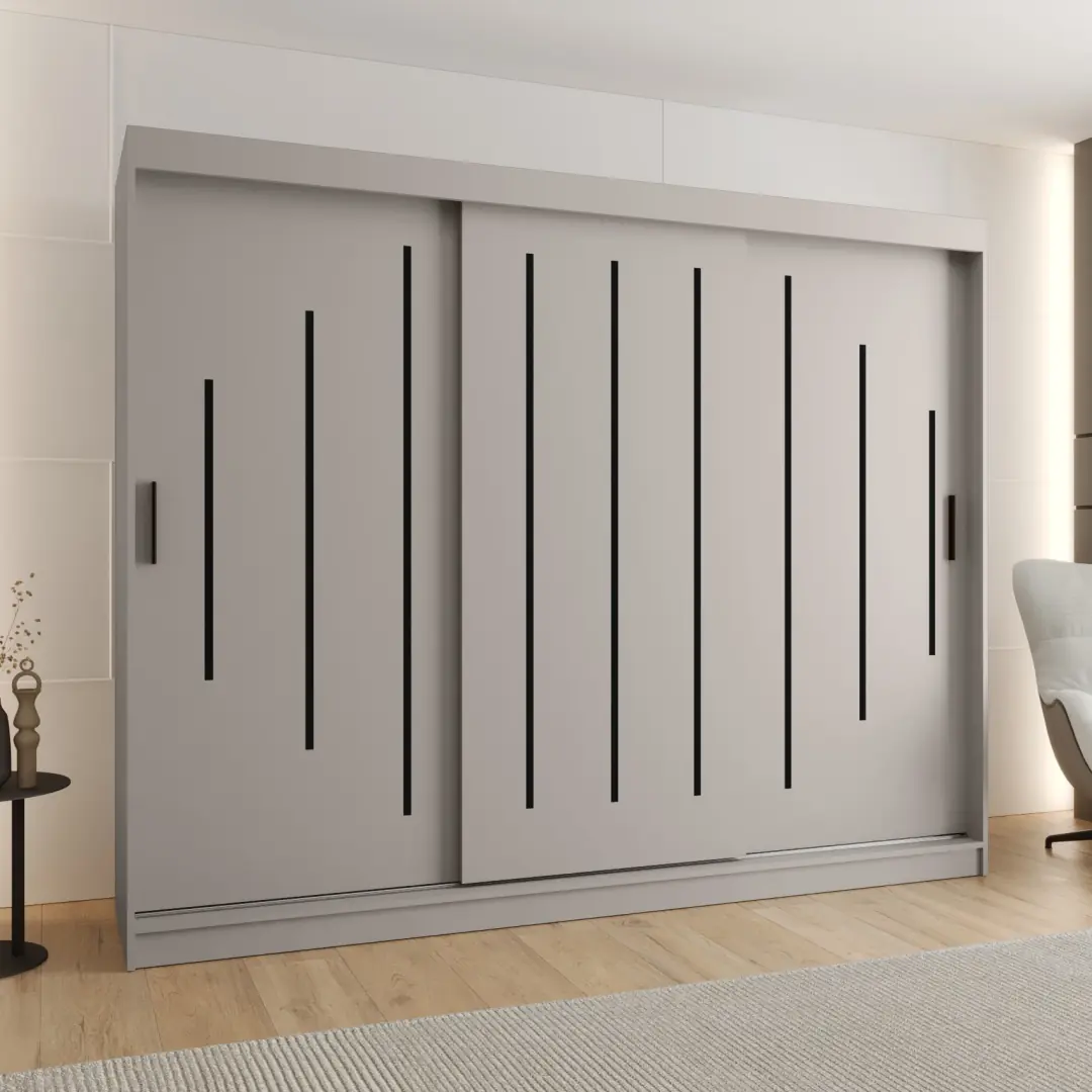 Rubino Y Sliding Door Wardrobe 250cm - Image 5