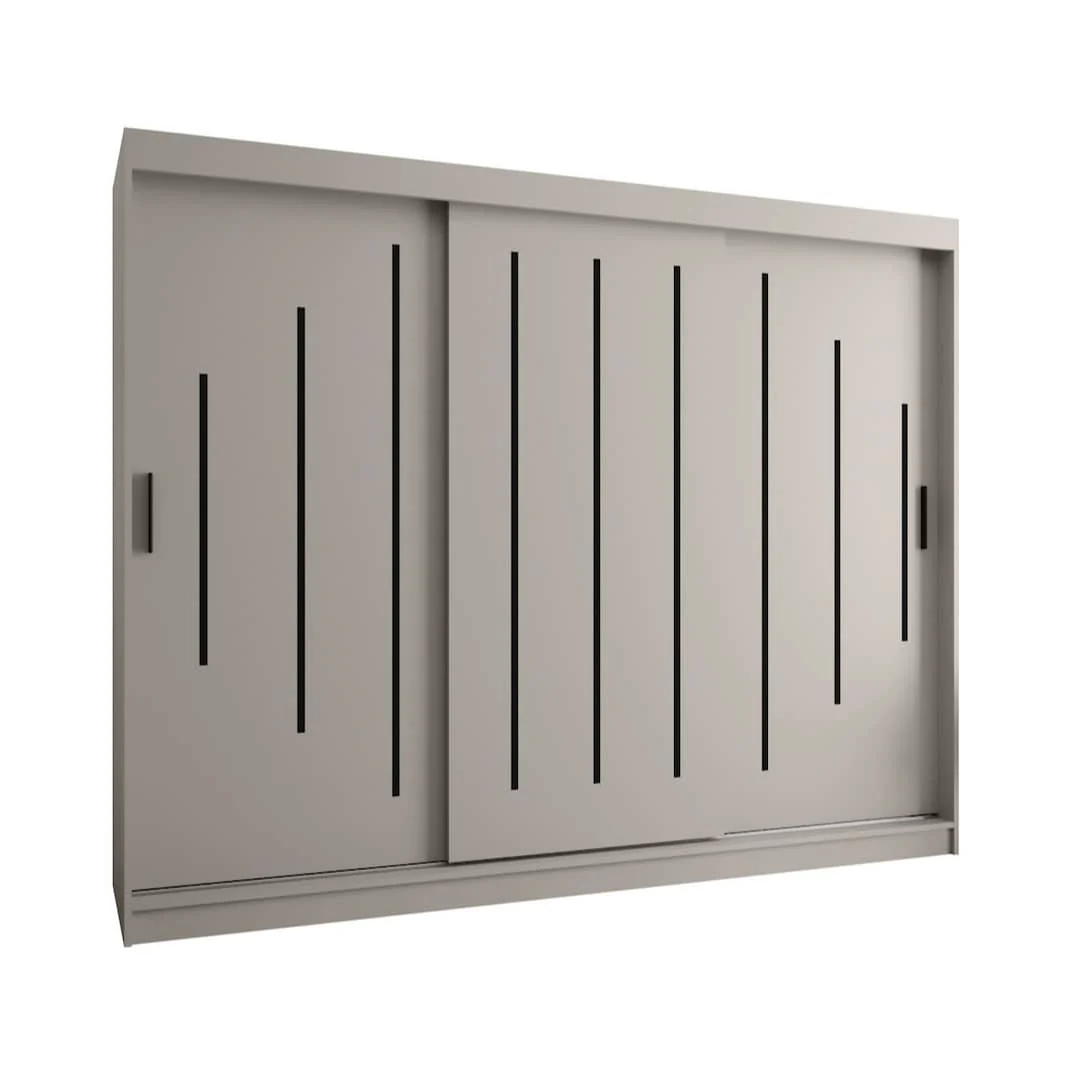 Rubino Y Sliding Door Wardrobe 250cm - Image 8