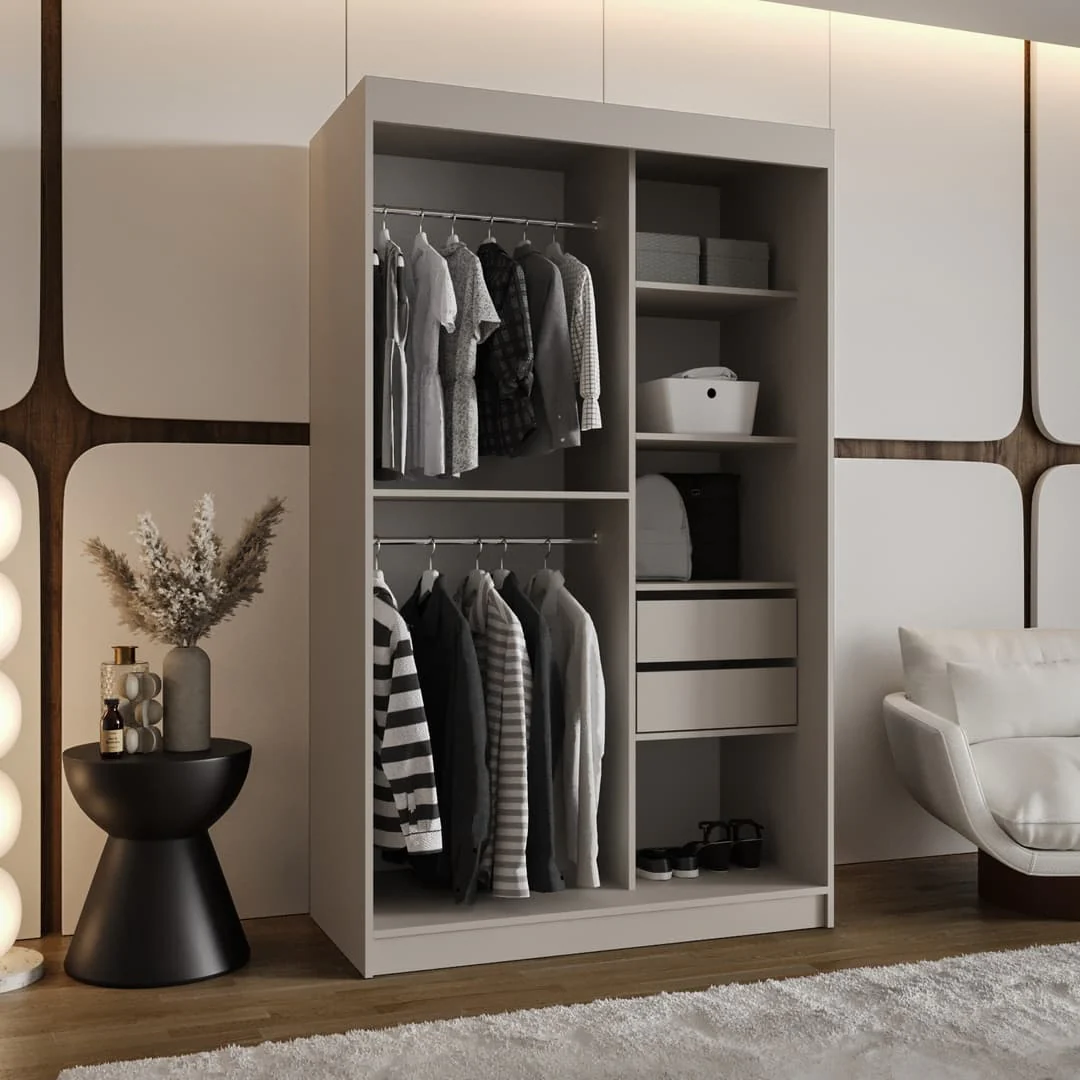 Royal Sliding Door Wardrobe 120cm - Image 16