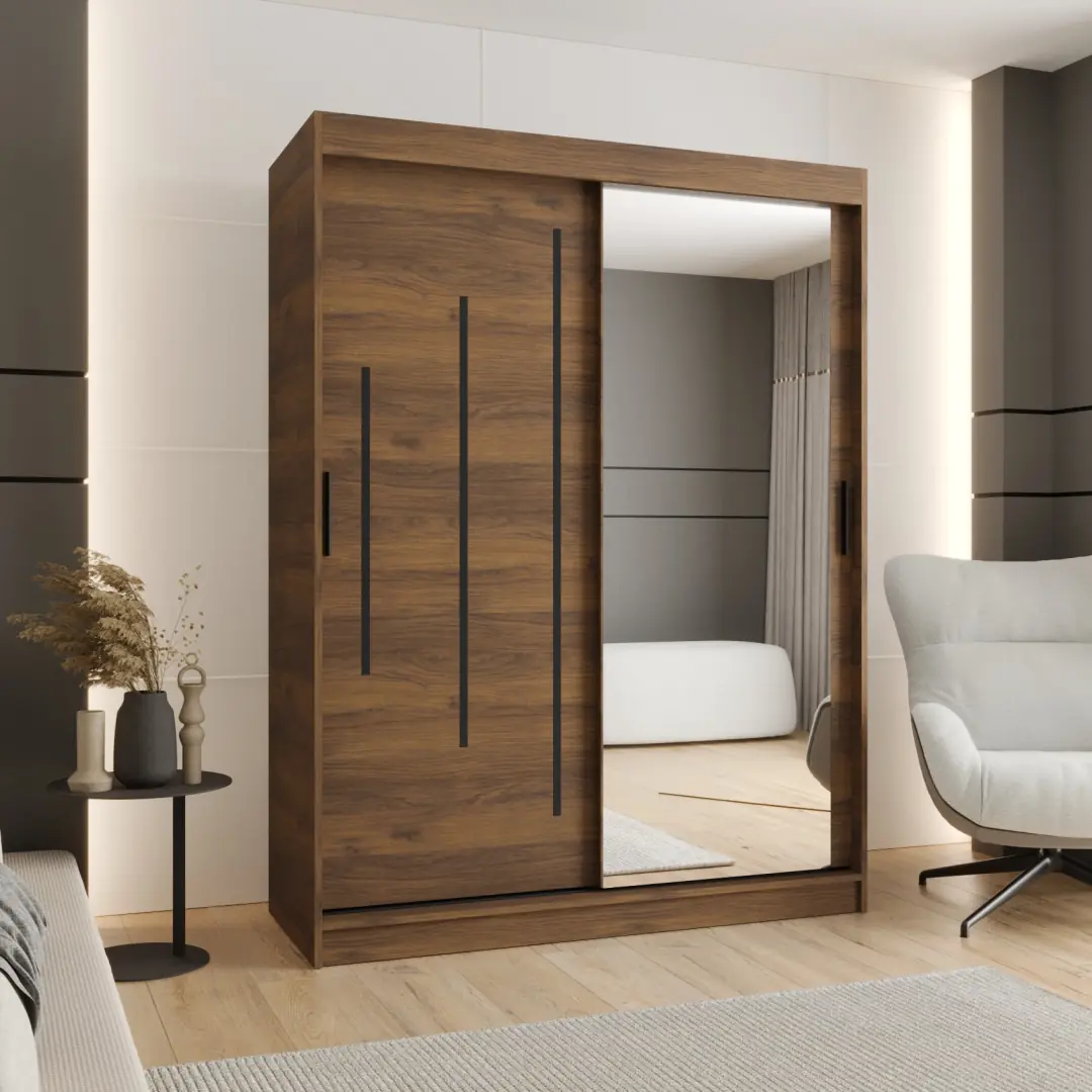 Rubino Y2 Sliding Door Wardrobe 150cm