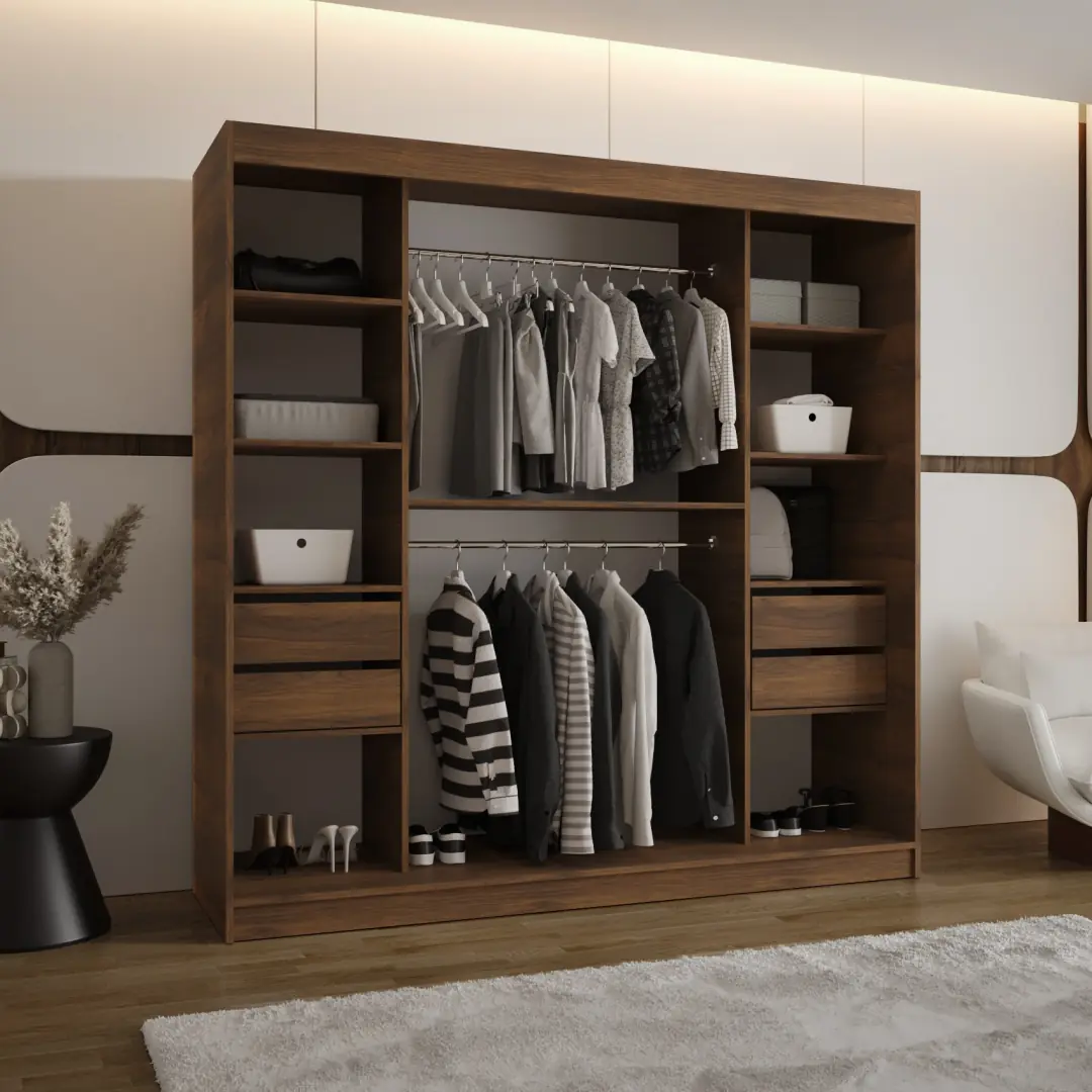 Rubino Y2 Sliding Door Wardrobe 200cm - Image 3