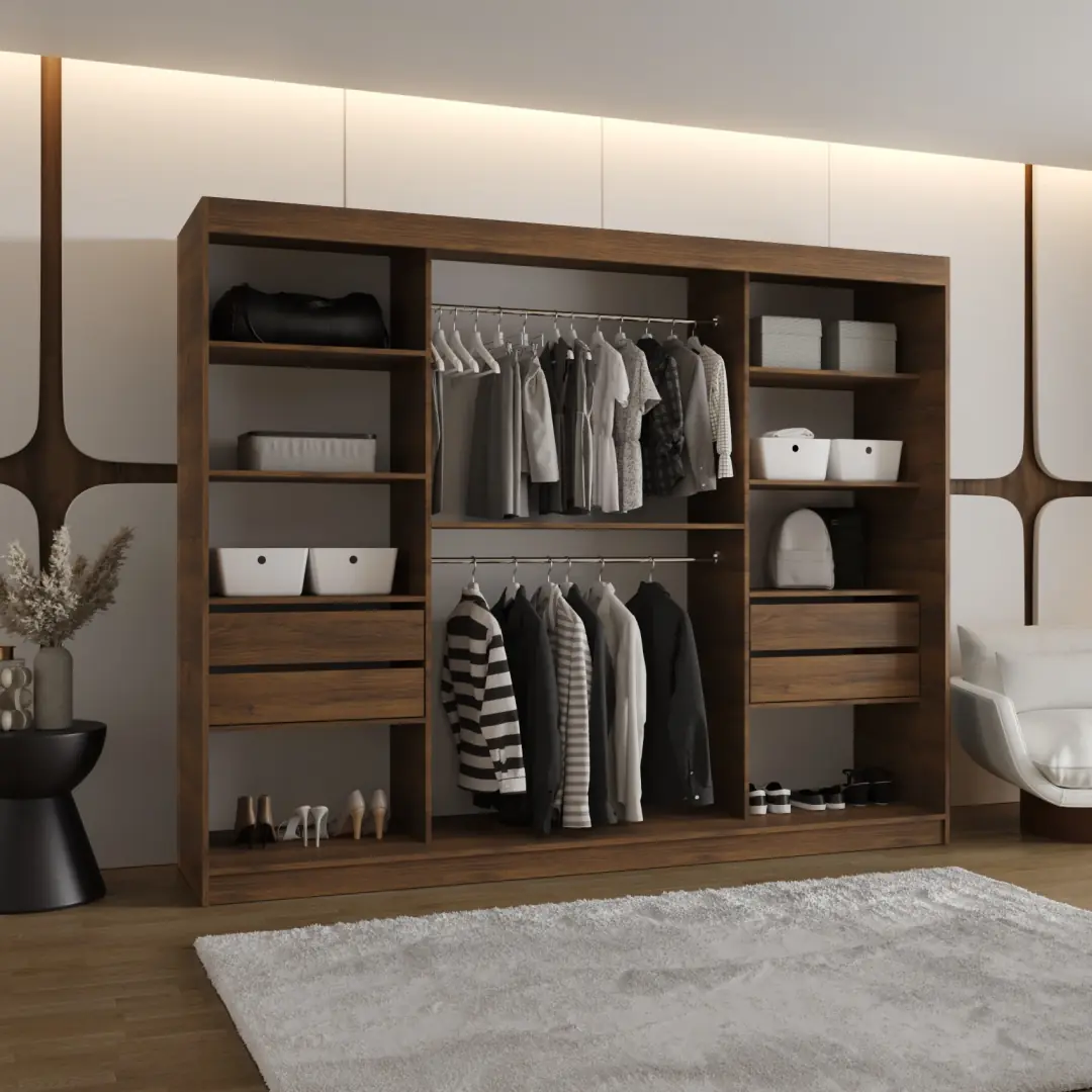 Rubino Y2 Sliding Door Wardrobe 250cm - Image 3