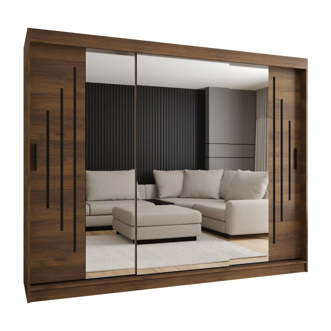Rubino Y2 Sliding Door Wardrobe 250cm - Image 4