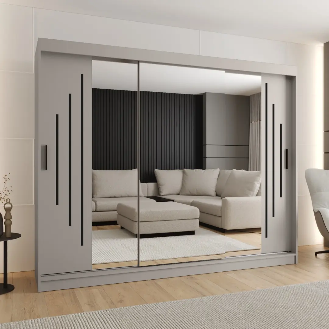 Rubino Y2 Sliding Door Wardrobe 250cm - Image 5