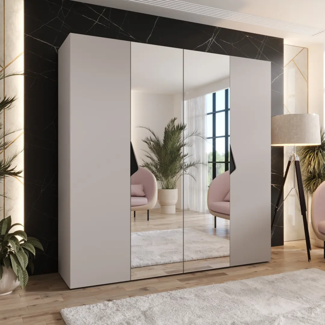 Sandi II Hinged Door Wardrobe 200cm - Image 3