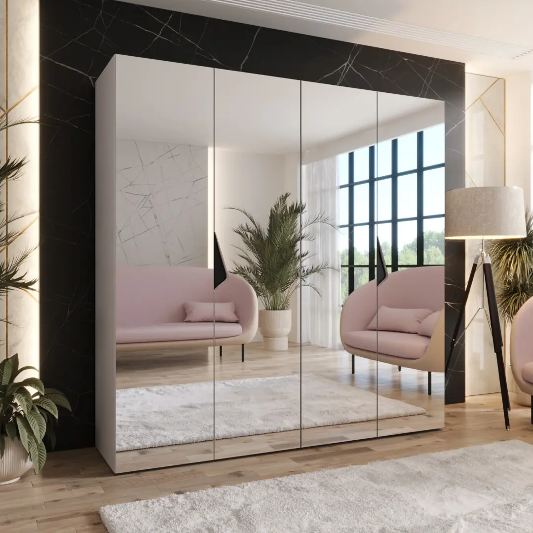 Sandi III Hinged Door Wardrobe 200cm