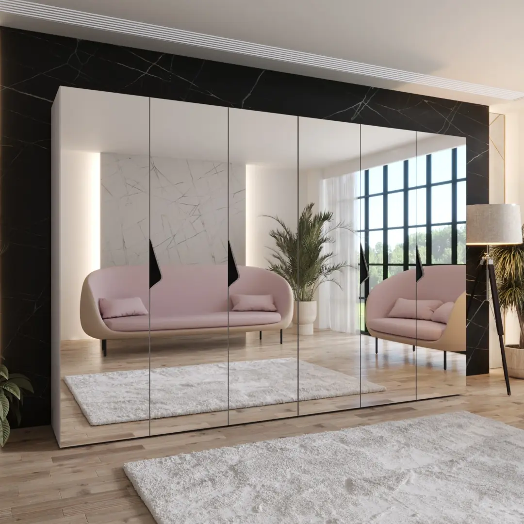Sandi III Hinged Door Wardrobe 300cm - Image 3