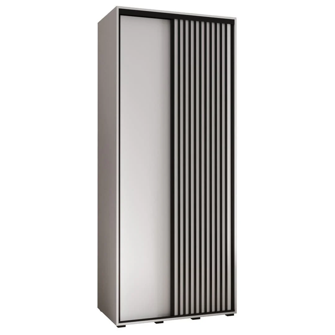 Sapporo I Sliding Door Wardrobe 110cm - Image 2