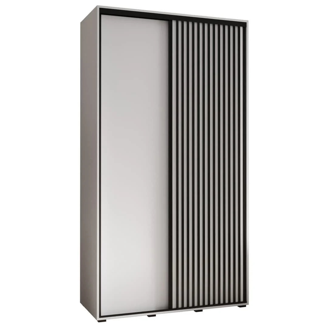 Sapporo I Sliding Door Wardrobe 140cm - Image 2