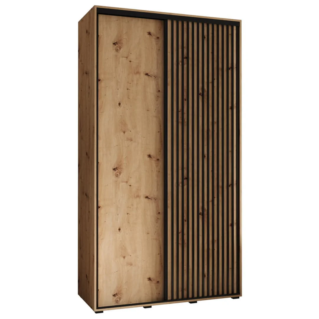 Sapporo I Sliding Door Wardrobe 140cm - Image 5