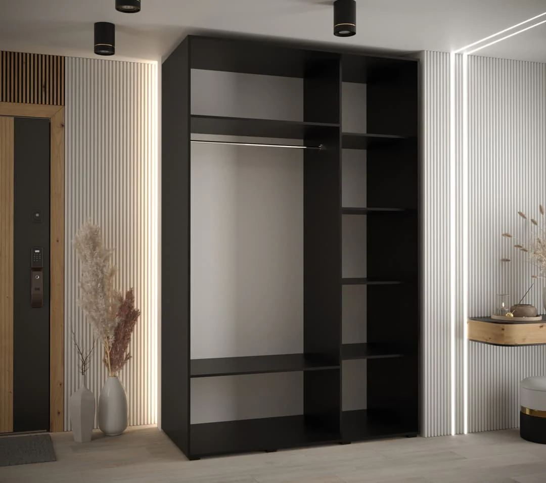 Sapporo I Sliding Door Wardrobe 150cm - Image 3