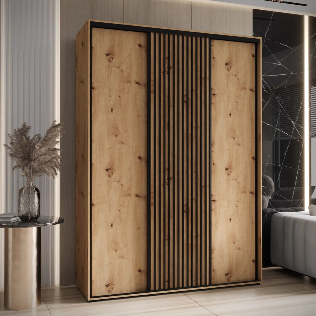Sapporo I Sliding Door Wardrobe 180cm - Image 4