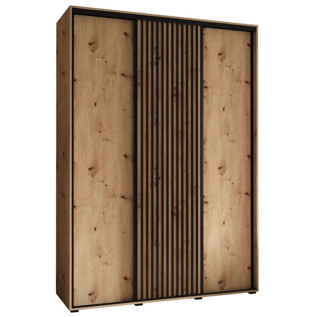 Sapporo I Sliding Door Wardrobe 180cm - Image 5