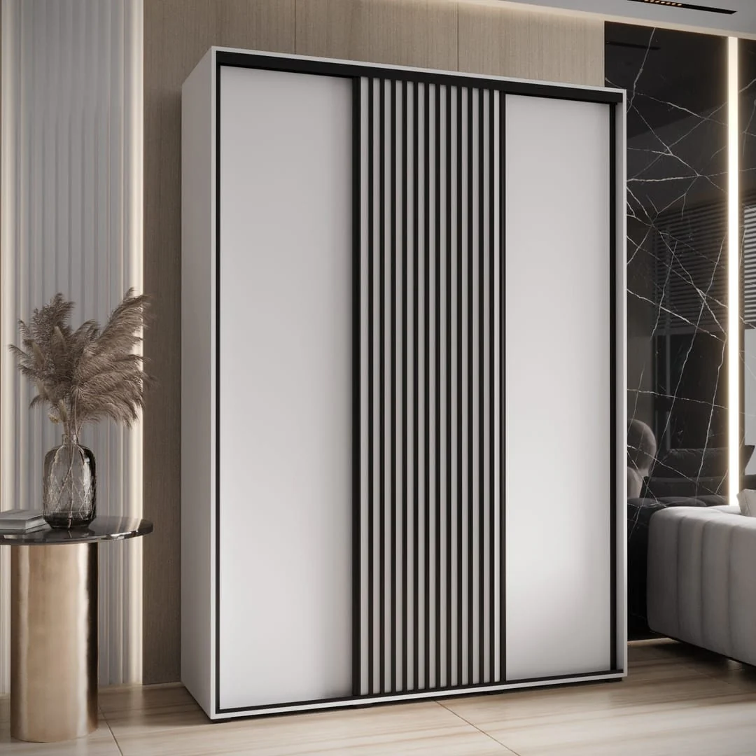 Sapporo I Sliding Door Wardrobe 180cm - Image 8