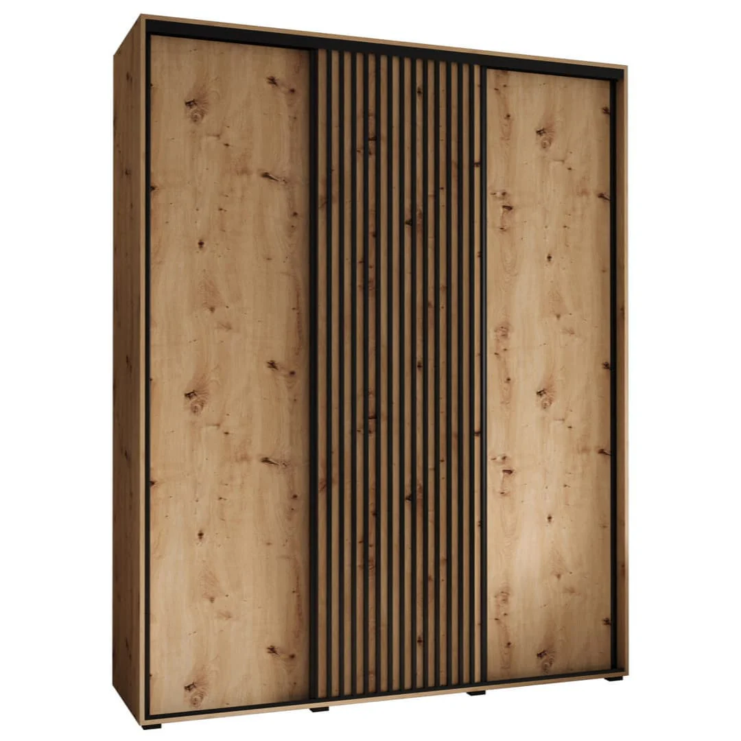 Sapporo I Sliding Door Wardrobe 190cm - Image 2
