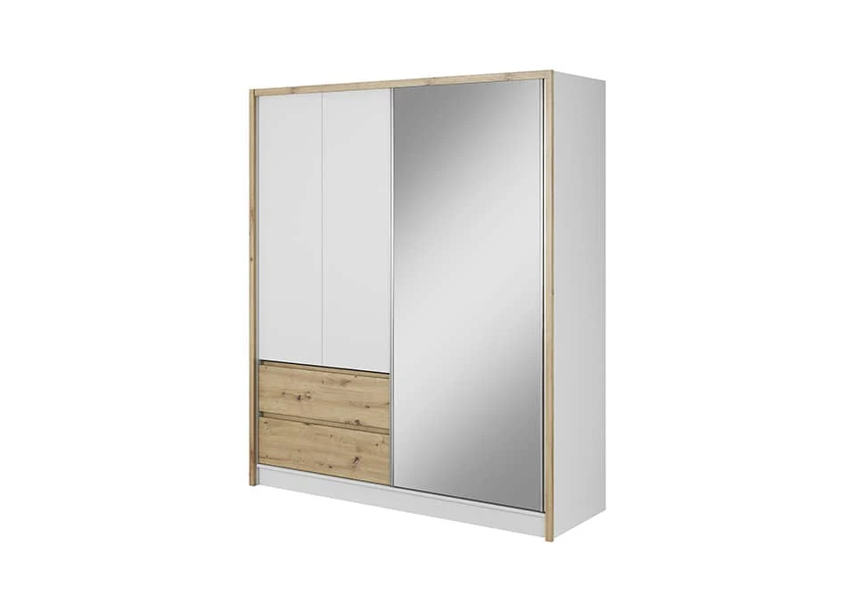 Sara Sliding Door Wardrobe 184cm - Image 2
