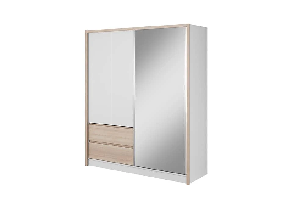 Sara Sliding Door Wardrobe 184cm - Image 4