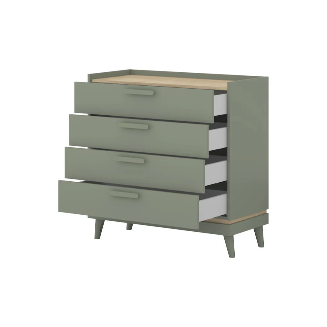 Scandi Chest Of Drawers 90cm - Image 3