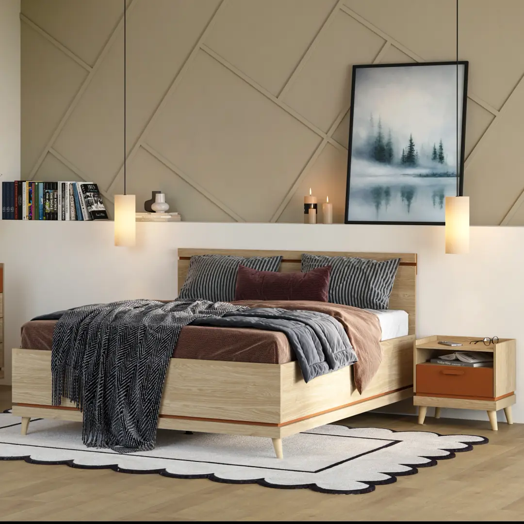 Scandi Desk 120cm - Image 12