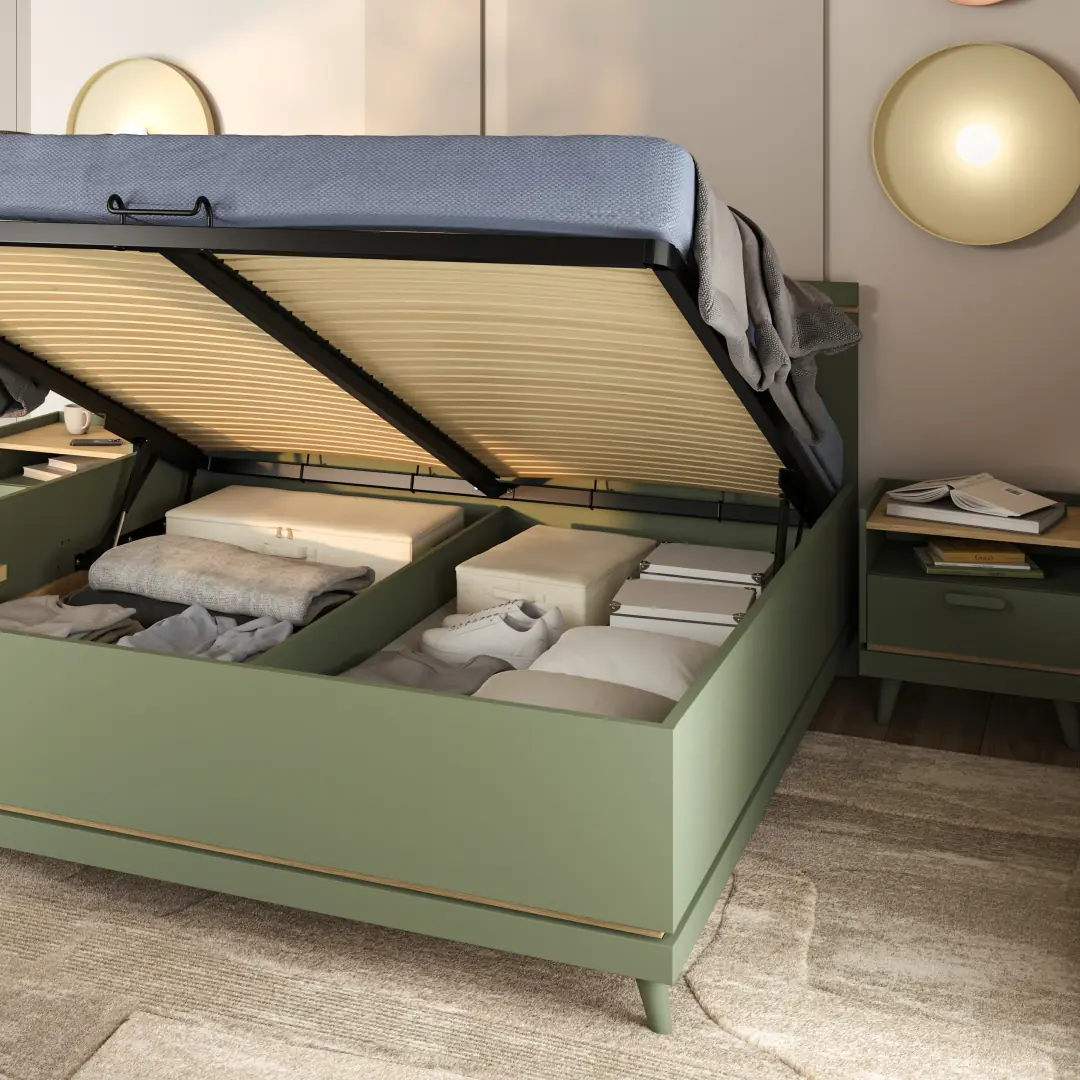 Scandi Ottoman Bed [EU King] - Image 4
