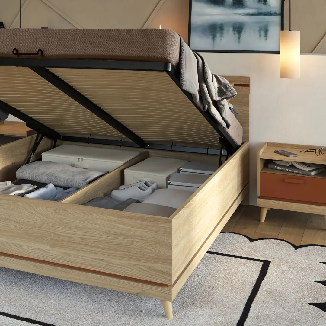 Scandi Ottoman Bed [EU King] - Image 8