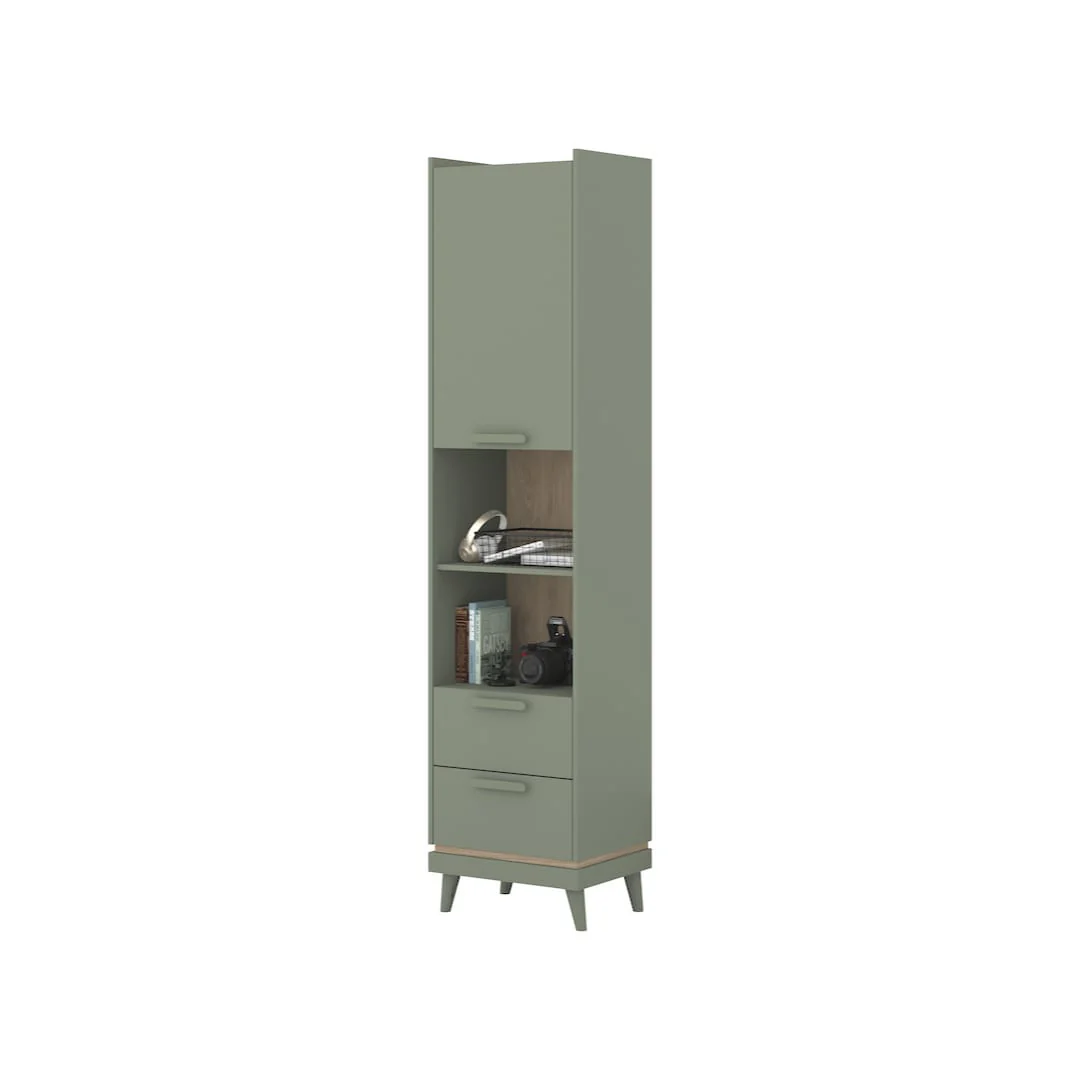 Scandi Tall Cabinet 50cm - Image 3