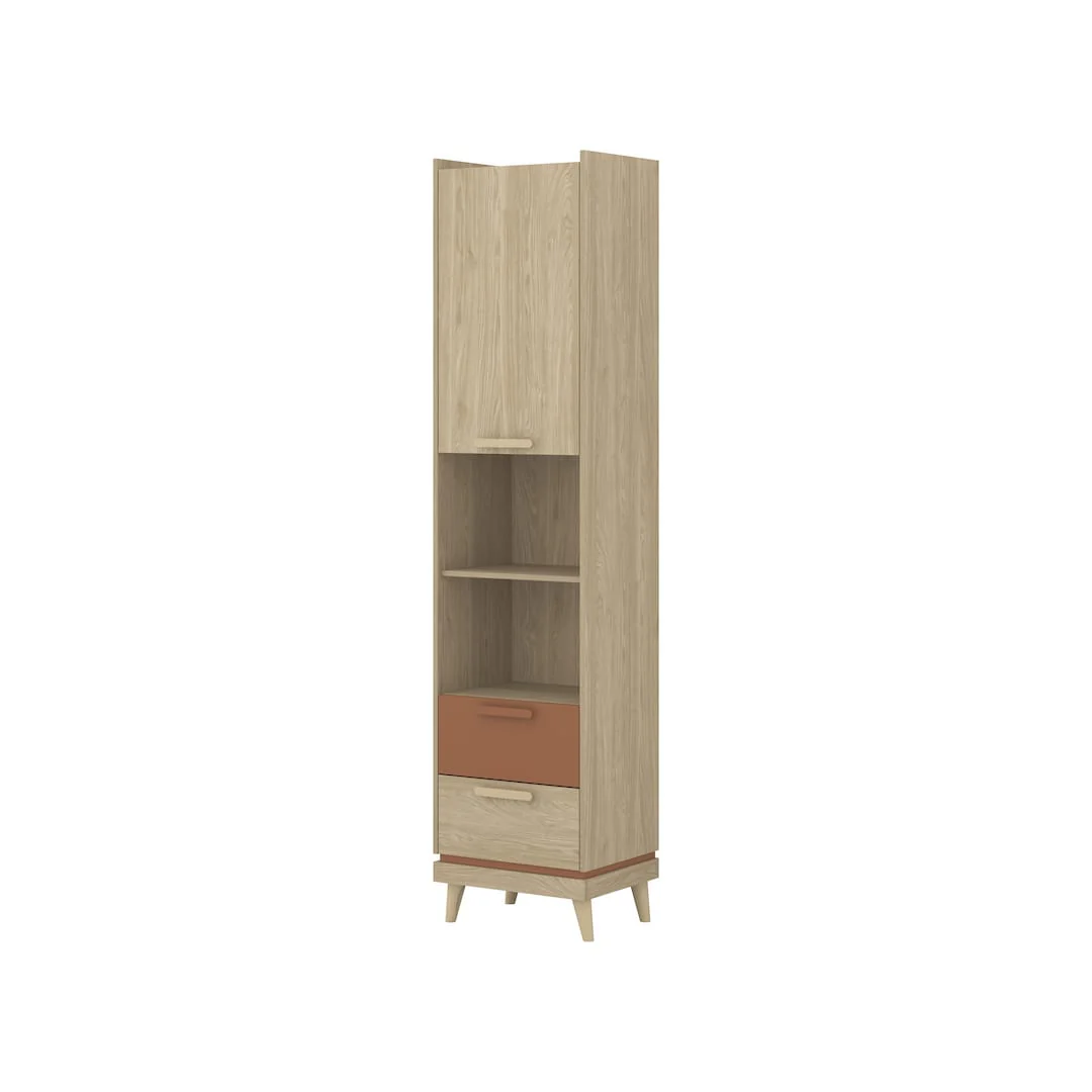 Scandi Tall Cabinet 50cm - Image 7