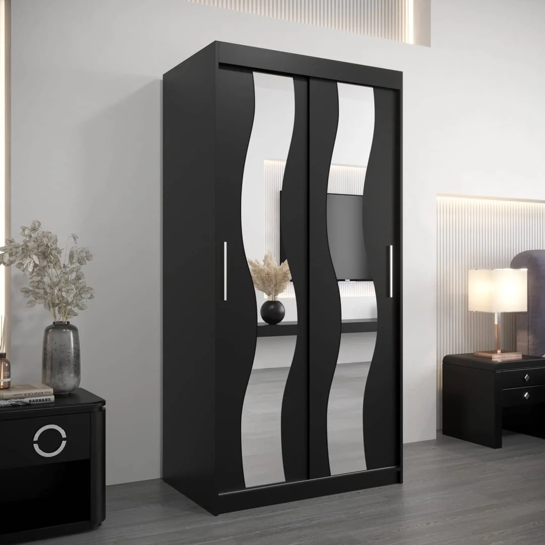 Seville Sliding Door Wardrobe 100cm - Image 10
