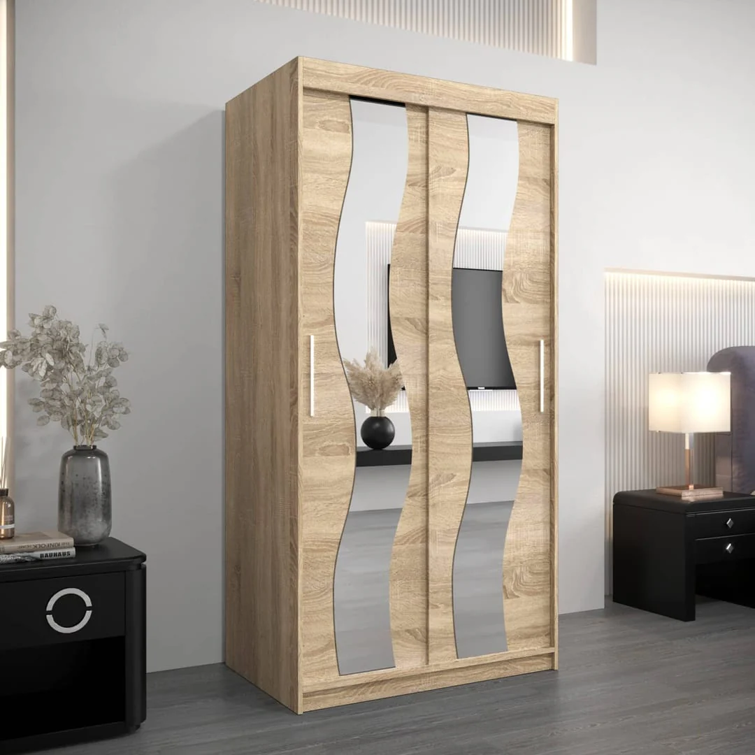 Seville Sliding Door Wardrobe 100cm - Image 14