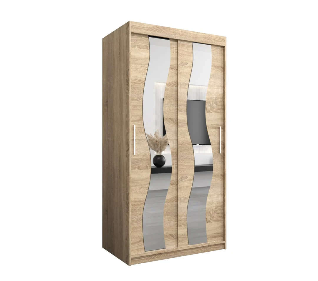 Seville Sliding Door Wardrobe 100cm - Image 15