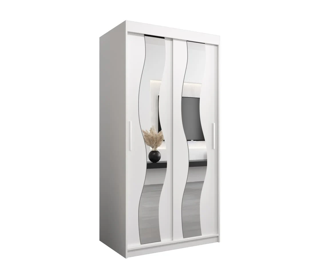 Seville Sliding Door Wardrobe 100cm - Image 7