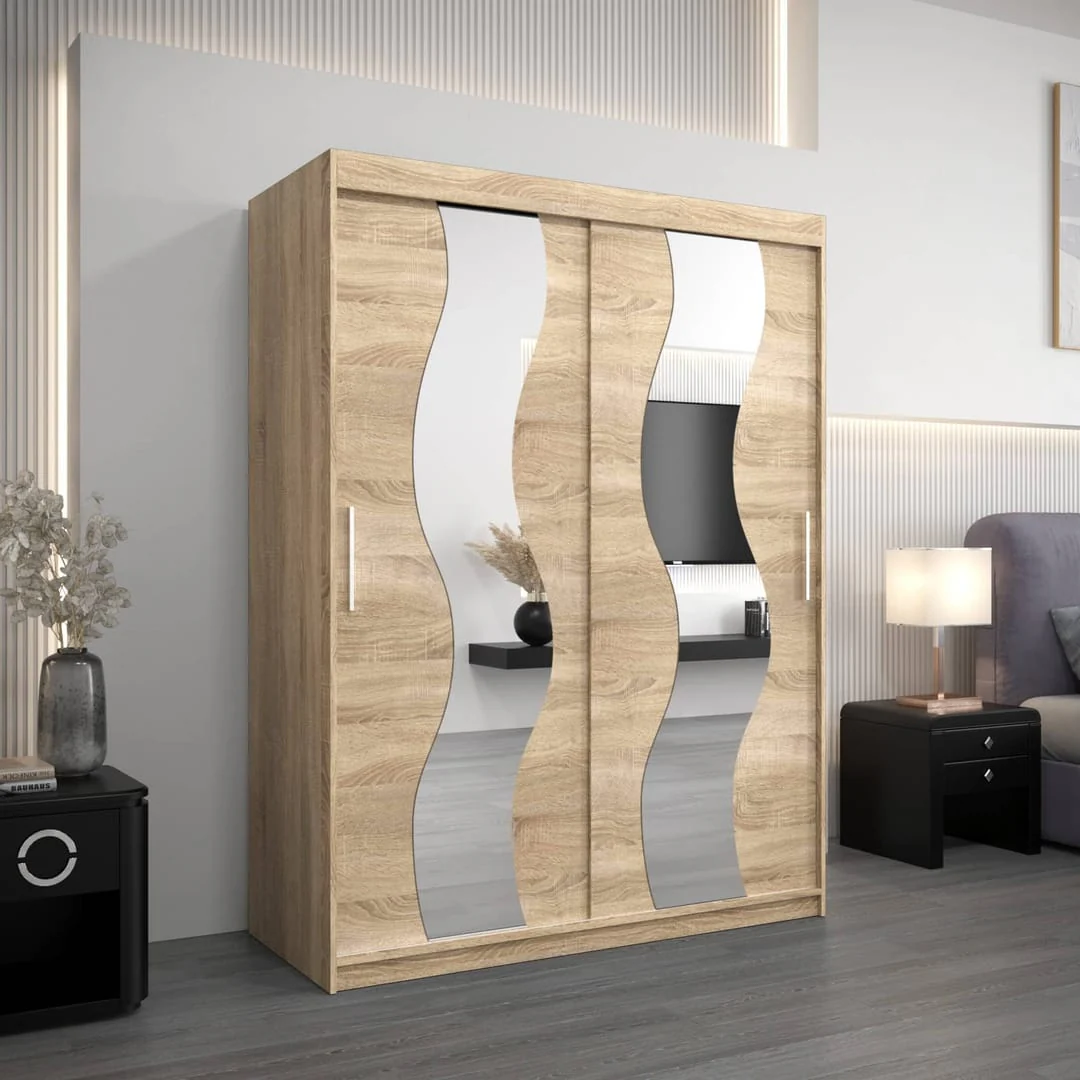 Seville Sliding Door Wardrobe 150cm - Image 14